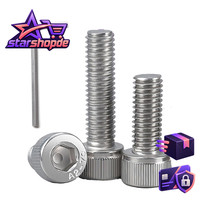 Zylinderschrauben M4 X 16Mm Edelstahl A2 Flachkopf Vollgewinde 20 StüCk