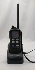 ICOM VHF Marine Transceiver IC-M72, BC-166 Charger AC Adapter - Tested Works