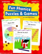 Fun Phonics Puzzles  Games - Paperback By Beech, Linda Ward - GOOD
