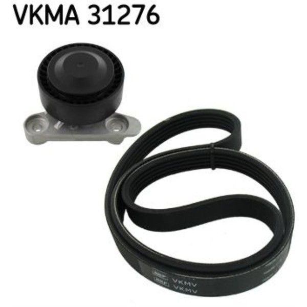 SKF Keilrippenriemensatz FüR VW UP 121 122 BL1 BL2 Polo 6R 6C Skoda Citigo-image