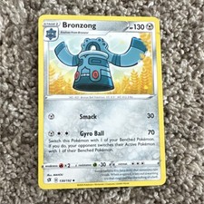 Pokémon Bronzong Swsh02-Rebel Clash 130/192 Stage 1 130 HP Uncommon Metal