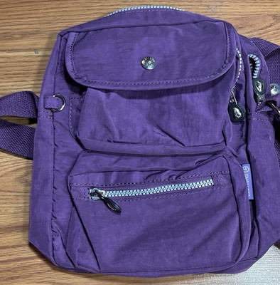 Jinqiaoer nylon crossbody bag multiple zippers