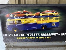 Fiat 642 RN2 Bartoletti bisarca Maserati - camion d'epoca scala 1/43