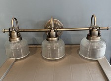 Progress Lighting Archie 26.25 3Light Antique Nickel Vanity Light P2992-81
