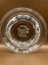 Vintage Pizza Hut Glass Ashtray