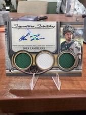 2023 Topps Museum Collection - Shea Langeliers #SWTRA-SL /399 (AU, MEM, RC)