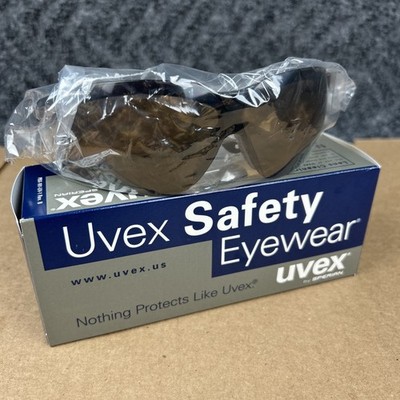 Uvex Honeywell Safety Glasses w/ UVExtreme Anti-fog - Espresso Tint - S3201