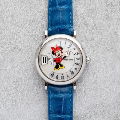 Gérald Genta Disney S.10 Minnie Mouse Retro Fantasy Retrograde Jumping Hour
