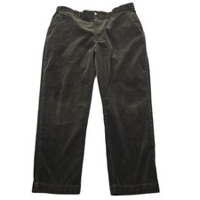 Polo Ralph Lauren Corduroy Pants Mens 40x29 Green Wide Wale Classic Fit