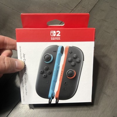 Nintendo Switch 2 Joy-Con (L)/(R) Light Blue/Light Red BRAND NEW SEALED!