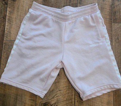 Mädchen Adidas Originals 3-Streifen rosa Shorts Alter 6-7 Jahre