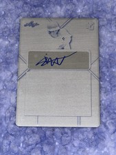 ROSS HIGHFILL 2021 Leaf Perfect Game BLACK PRINT PLATE Autograph #1/1 MISS STATE