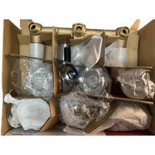 Pfister 801-WS2-BDCC Bedford 3-Handle/Spray Tub Shower Faucet -Polished Chrome