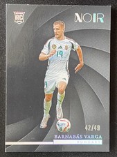 Barnabas Varga 2024-25 Panini Noir Base Set Vertical Silver RC /49 #8