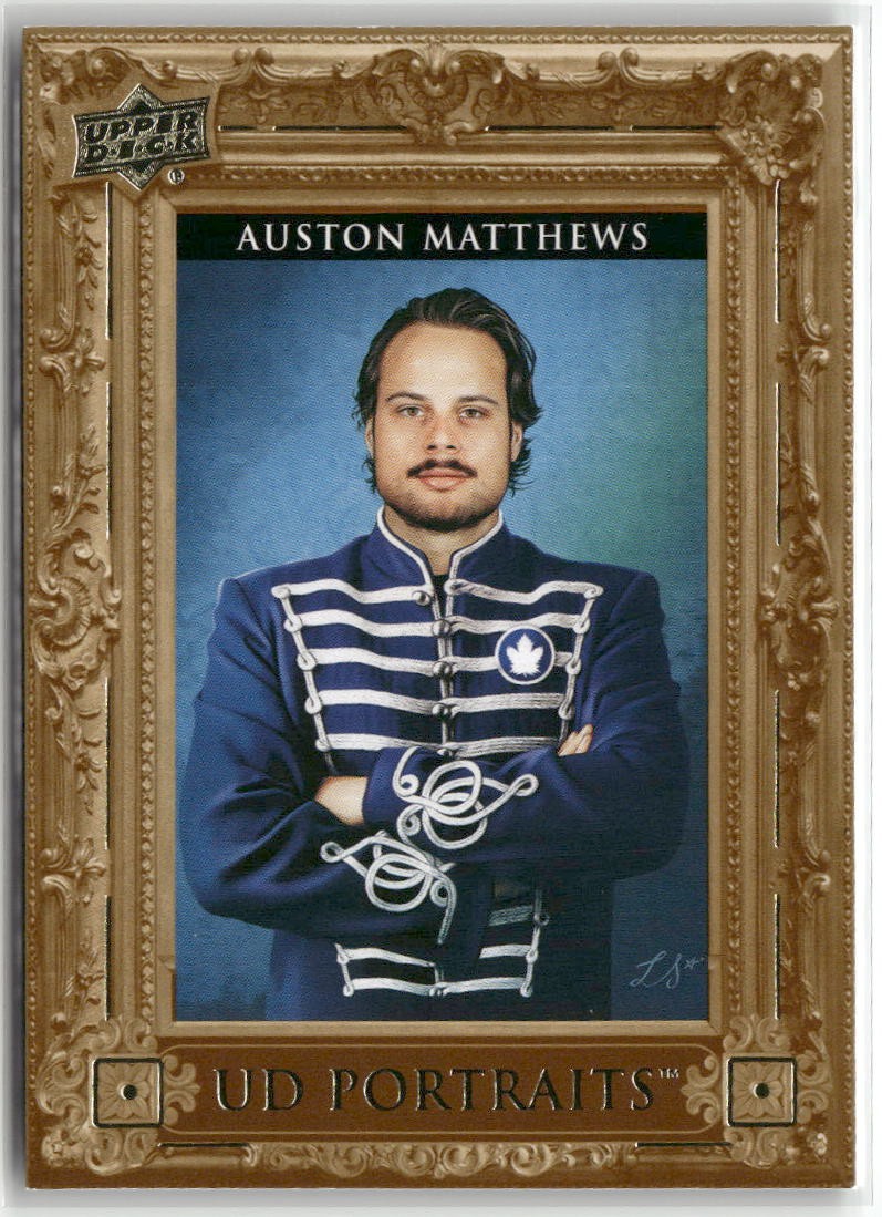 2023-24 Upper Deck #P-22 Auston Matthews UD Portraits ☘️261