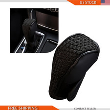 Car Gear Shift Cover Leather Anti-slip Knob Handle Protector Car Gear Shift Cover Leather Anti-slip Knob Handle Protector