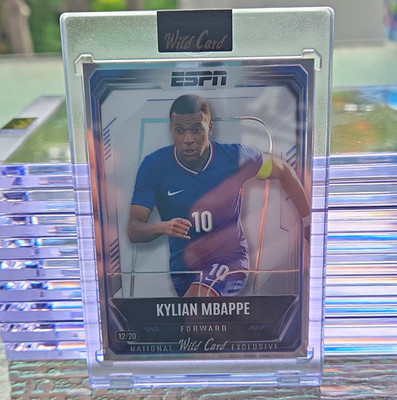 Wild Card ESPN National Kylian Mbappe France 2026 ESPNNTBL-KM 12/20