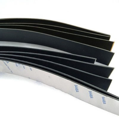 Selbstklebend Gummiplatte Gummimatte Gummistreifen Antirutsch Länge 300mm 1000mm