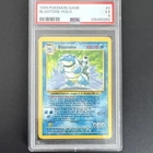 Pokémon Blastoise Base Set Holo Rare PSA 5 2/102 1999 Wizards of the Coast