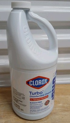 Clorox Turbo Disinfectant Cleaner for Sprayer Devices Bleach-Free 64 fl oz