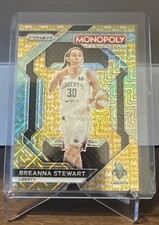 2024 Panini Prizm Monopoly WNBA Breanna Stewart #WNBA4 Gold Shimmer /500