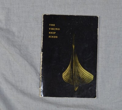 The Viking Ship Finds Anders Hagen Oslo Norway University 1959 VTG Bad Binding