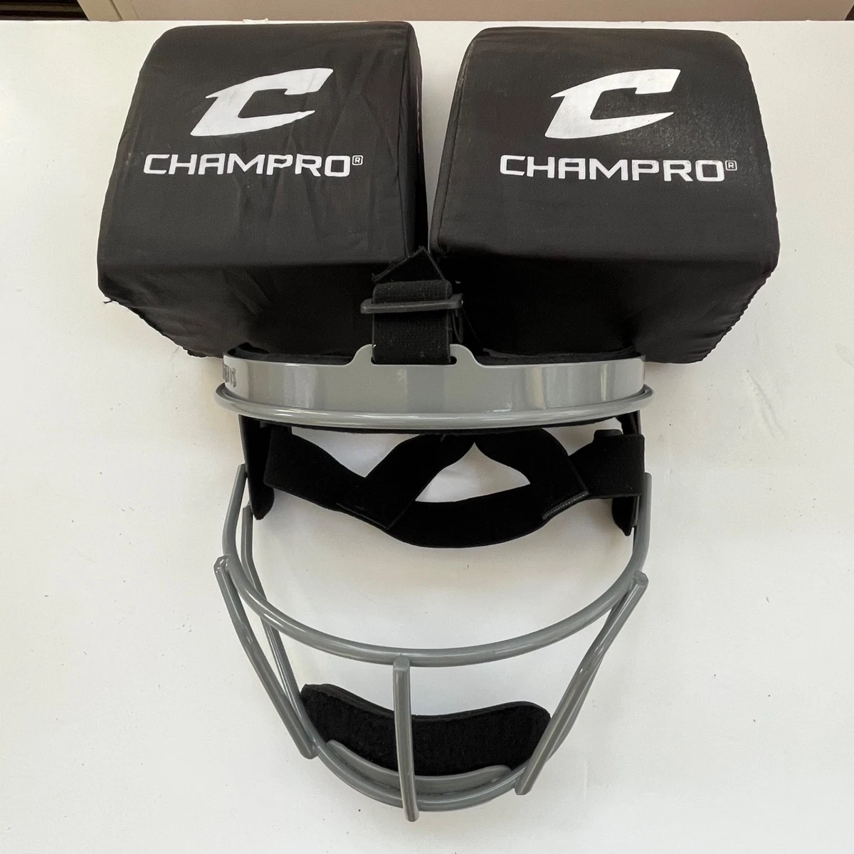 Ensemble De Protection CHAMPRO Helmax 2.0 Pour Catcheur Baseball/softball Jeunesse - 3 Pièces Noir