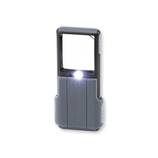 Carson MiniBrite LED Lighted Slide-Out Aspheric Magnifier with Protective Sleeve