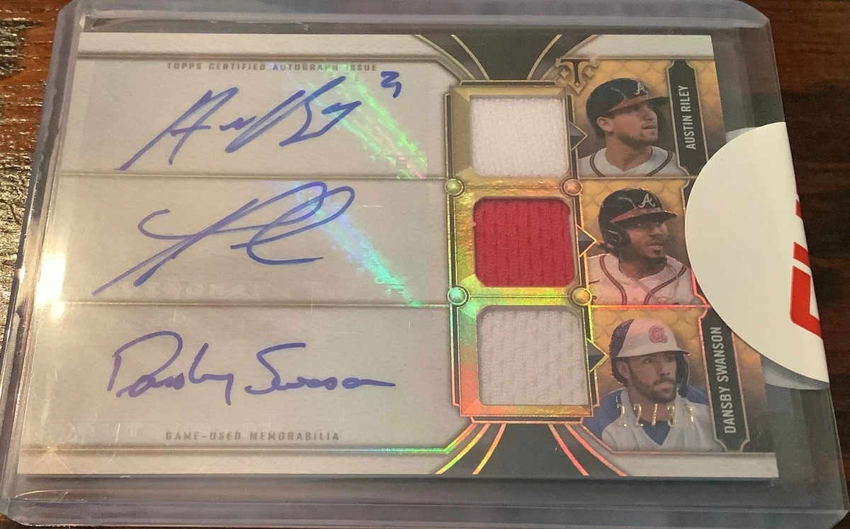 【非売品】Dansby Swanson直筆サイン入りポスター Dansby Swanson Autograph Baseball Cards for sale | eBay