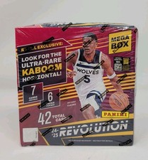 2024-25 PANINI REVOLUTION NBA BASKETBALL MEGA BOX - KABOOM Sealed Nonmint Box C