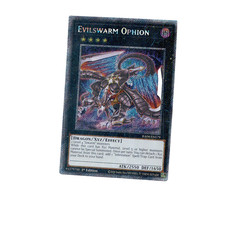 Yugioh Yu-Gi-Oh! Evilswarm Ophion RA04-EN179 Platinum Secret Rare Card NM