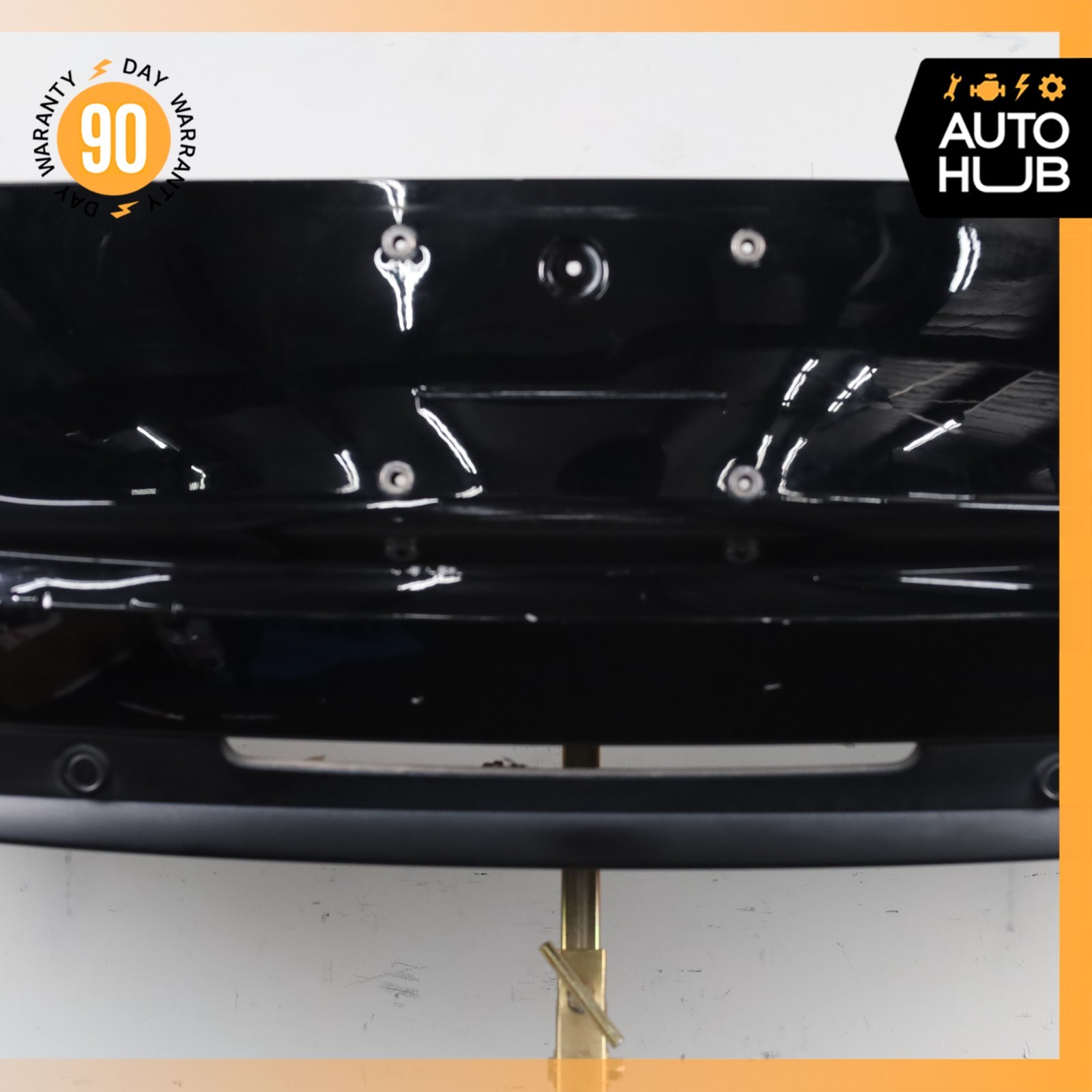 12-15 Bentley Continental GT GTC Rear Bumper Cover Assembly w/ Park Assist OEM