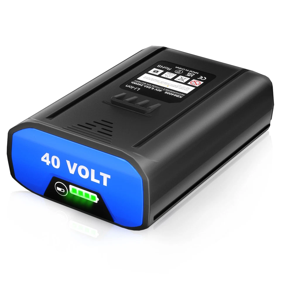 2 只装 适用于 Kobalt 40V Max 6.0Ah 锂离子电池 KB540C-06 KB245-06 KB240-06 — 第 3/4 张图片