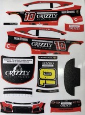 Custom 2026 Ty Dillon 10 Grizzly 1/64 Scale NASCAR Peel  Stick Decals