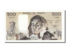 [#100351] Banknote, France, 500 Francs, 500 F 1968-1993   Pascal  , 1990, 1990-0
