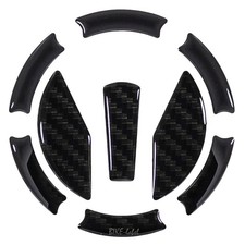 Tankdeckelaufkleber Tankpad grau Carbon-Druck kompatibel mit can-am Spyder F3
