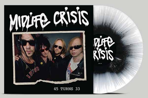 Midlife Crisis - 45 Turns 33 Splatter Black/White Vinyl - Vinyl Recor - G72Z-image