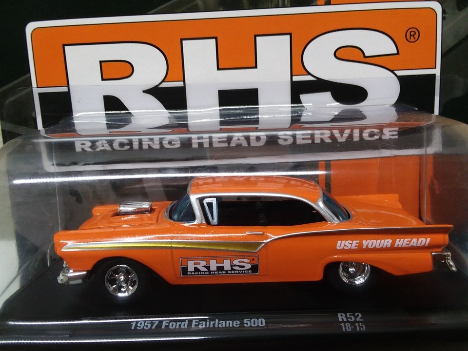 M2 Machines Auto-Drivers 2018, 1957 Ford Fairlane 500 Orange R52 China ...