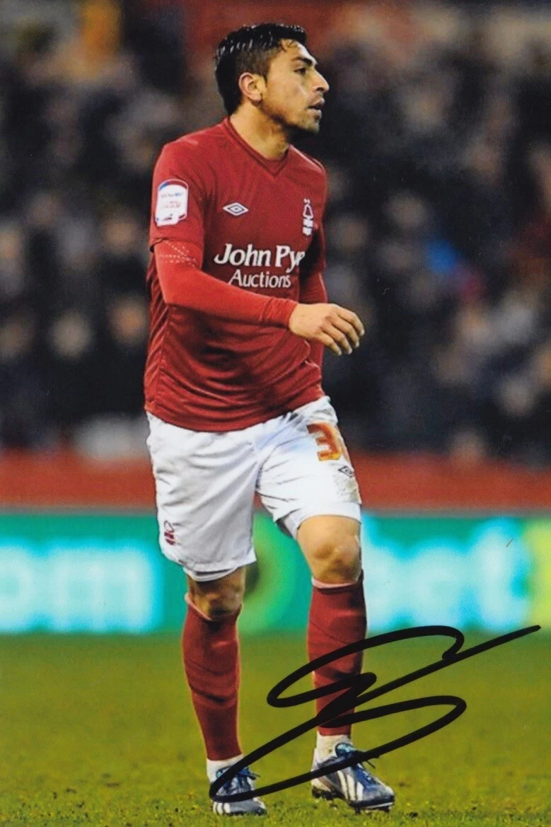 GONZALO JARA HAND SIGNED 6X4 PHOTO - FOOTBALL AUTOGRAPH - NOTTINGHAM FOREST  1. | eBay