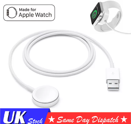 Magnetic Apple Watch Charger USB Cable Charging dock For iWatch Series 6/5/4/3/2 - 第 1/9 張圖片