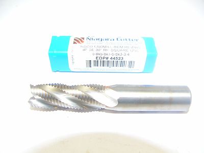 NIAGARA CUTTER EDP# 44523 HSCO ENDMILL-REM REM445 4F SE 30' RH SQUARE UNC (F103)