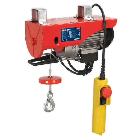 Power Hoist 230V/1ph 250kg Capacity Sealey PH250
