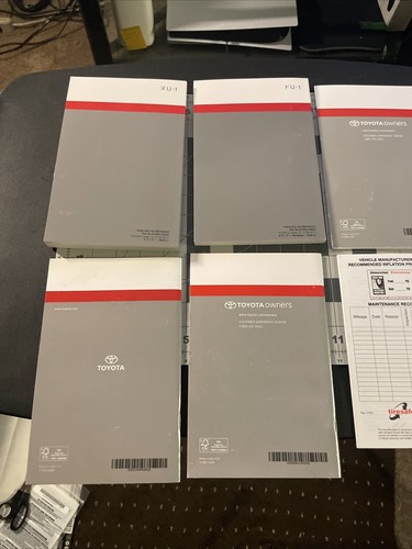 2018  Toyota 4RUNNER Owners Manual 7pcs NO CASE/POUCH - Imagen 6 de 6