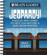Brain GamesÂ® Jeopardy!Â®: Puzzles and Games to Help You Become a Quiz Sh - GOOD