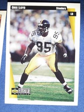 1997 Collector's Choice Greg Lloyd #296 Pittsburgh Steelers