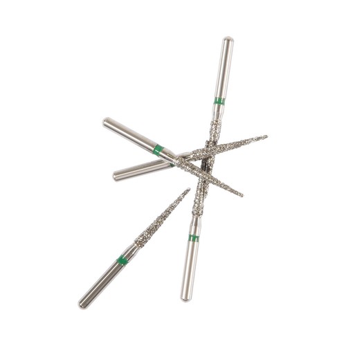 5 pcs Zahnarzt Diamant Bohrer Schleif Fräs Präparation Dental High speed Turbine - Bild 284 von 757