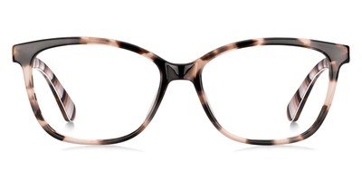 Kate Spade Emilyn Eyeglasses 0HT8 Pink Havana Rectangle 54mm New 100% Authentic
