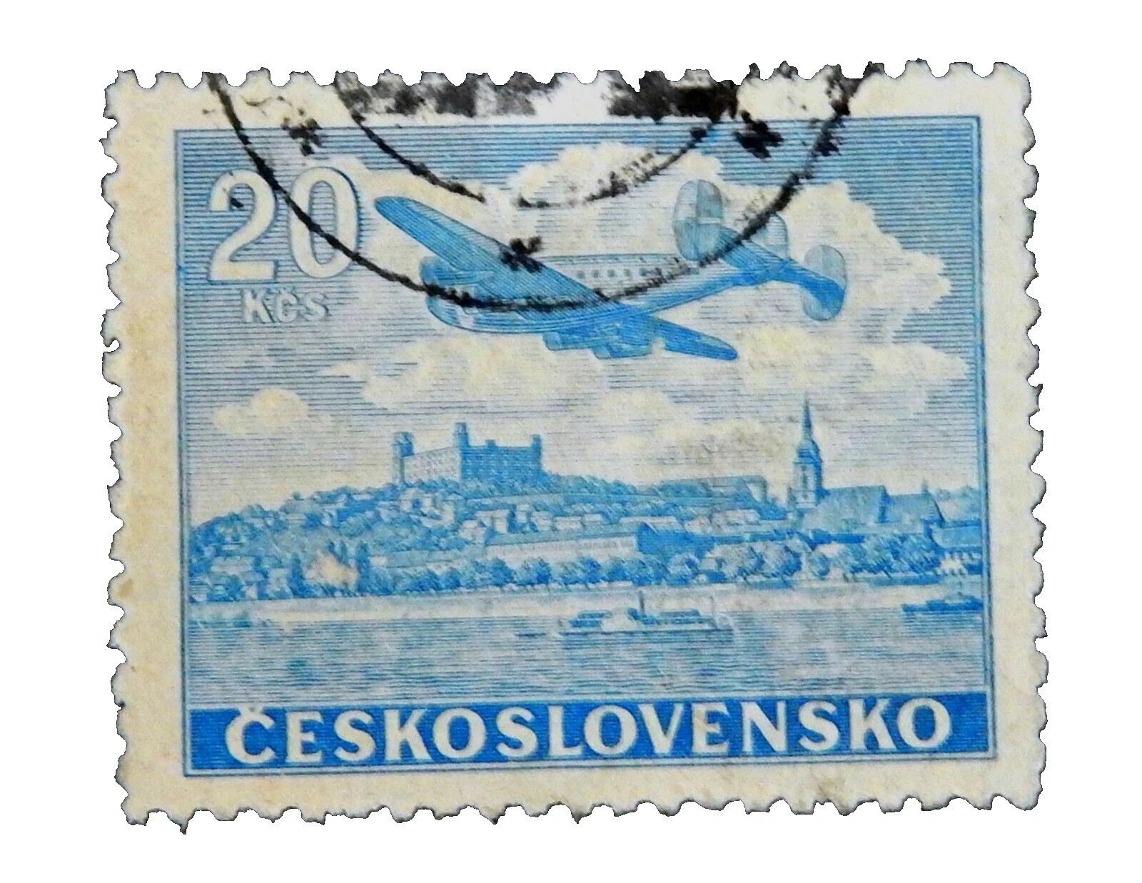 Correo aéreo usados Sellos Checa e checoslovaca