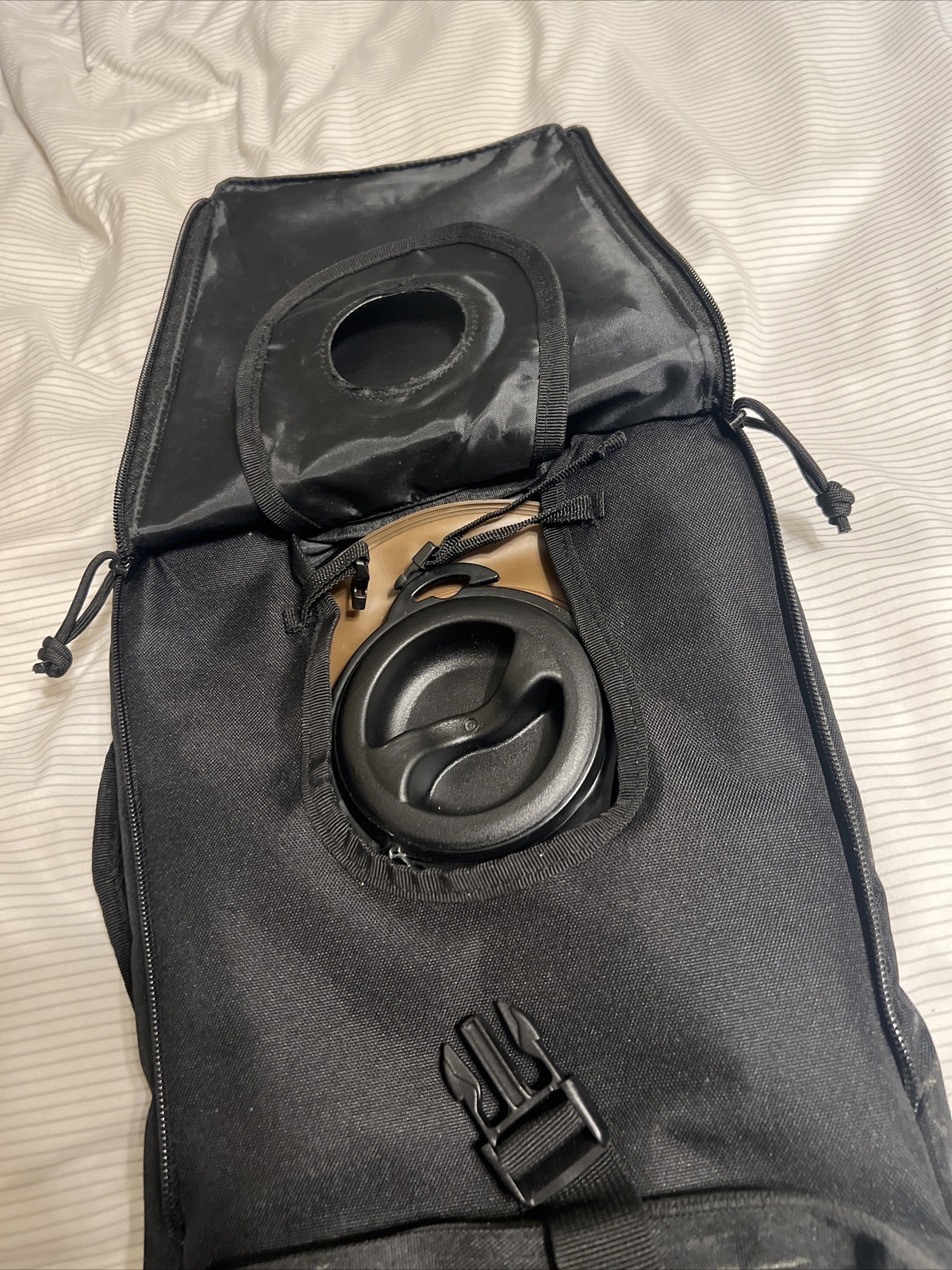 Black Tactical Hydration Backpack 3.0L Water Bladder eBay