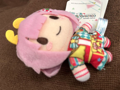 ぬいぐるみ emu SEGA Project Sekai x Sanrio Fuwapuchi Emu Otori Mascot Plush